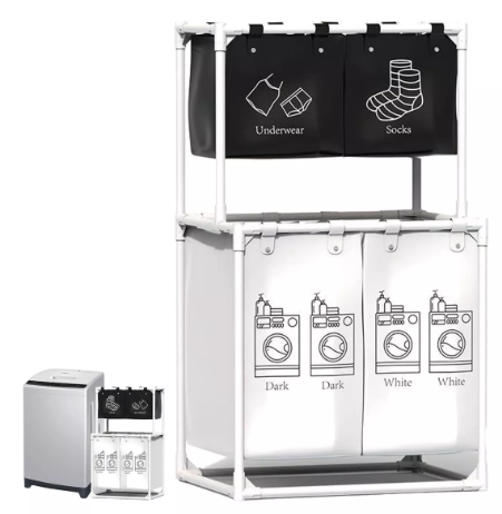 Cesta Organizadora de Ropa X4